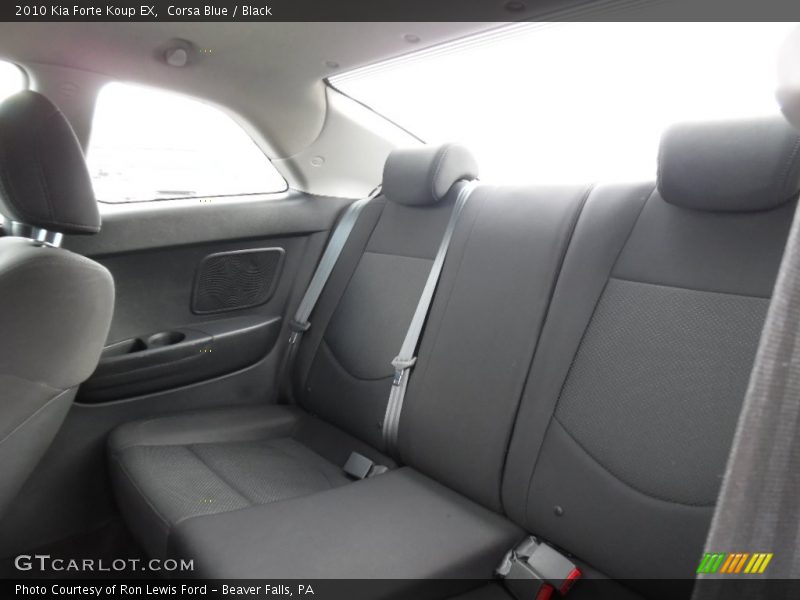 Corsa Blue / Black 2010 Kia Forte Koup EX