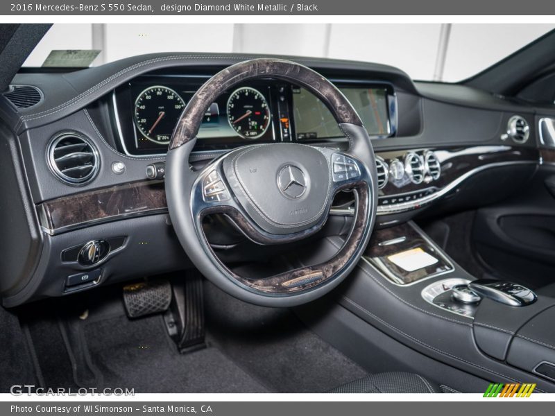 Black Interior - 2016 S 550 Sedan 