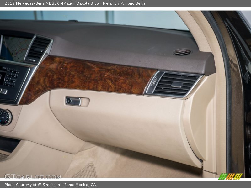 Dakota Brown Metallic / Almond Beige 2013 Mercedes-Benz ML 350 4Matic