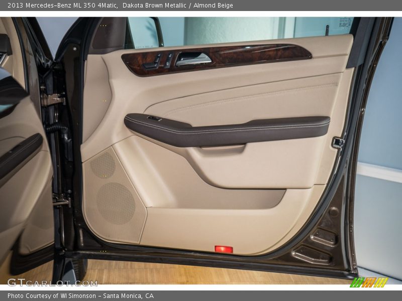 Dakota Brown Metallic / Almond Beige 2013 Mercedes-Benz ML 350 4Matic