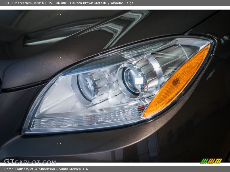 Dakota Brown Metallic / Almond Beige 2013 Mercedes-Benz ML 350 4Matic