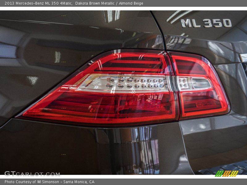 Dakota Brown Metallic / Almond Beige 2013 Mercedes-Benz ML 350 4Matic