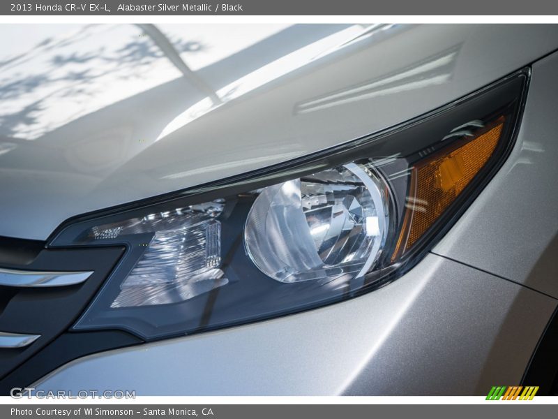 Alabaster Silver Metallic / Black 2013 Honda CR-V EX-L