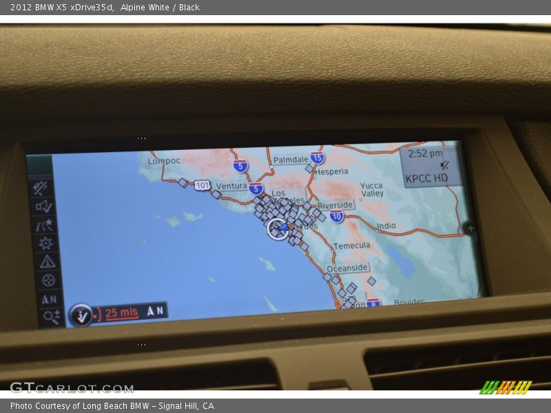 Alpine White / Black 2012 BMW X5 xDrive35d