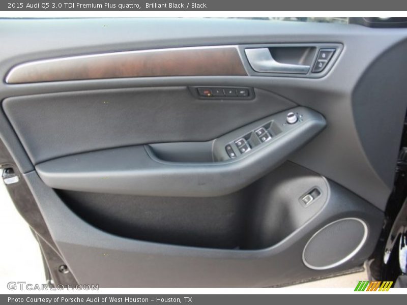 Brilliant Black / Black 2015 Audi Q5 3.0 TDI Premium Plus quattro