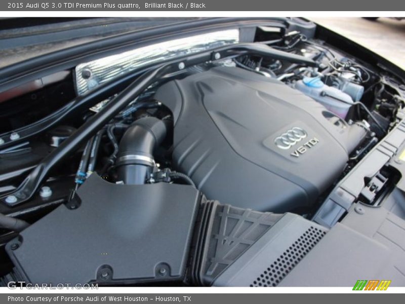Brilliant Black / Black 2015 Audi Q5 3.0 TDI Premium Plus quattro