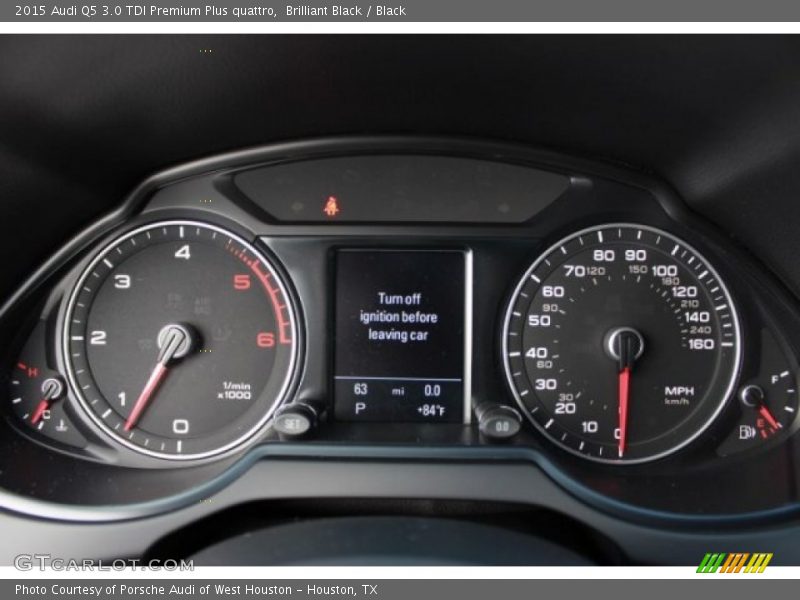Brilliant Black / Black 2015 Audi Q5 3.0 TDI Premium Plus quattro