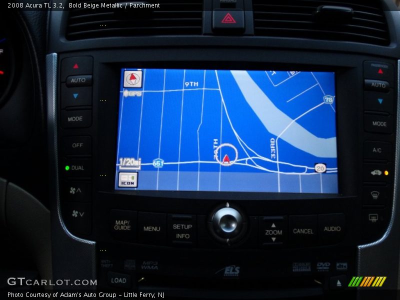 Bold Beige Metallic / Parchment 2008 Acura TL 3.2