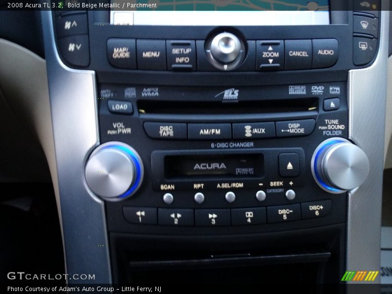 Bold Beige Metallic / Parchment 2008 Acura TL 3.2