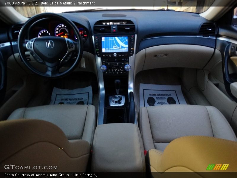Bold Beige Metallic / Parchment 2008 Acura TL 3.2