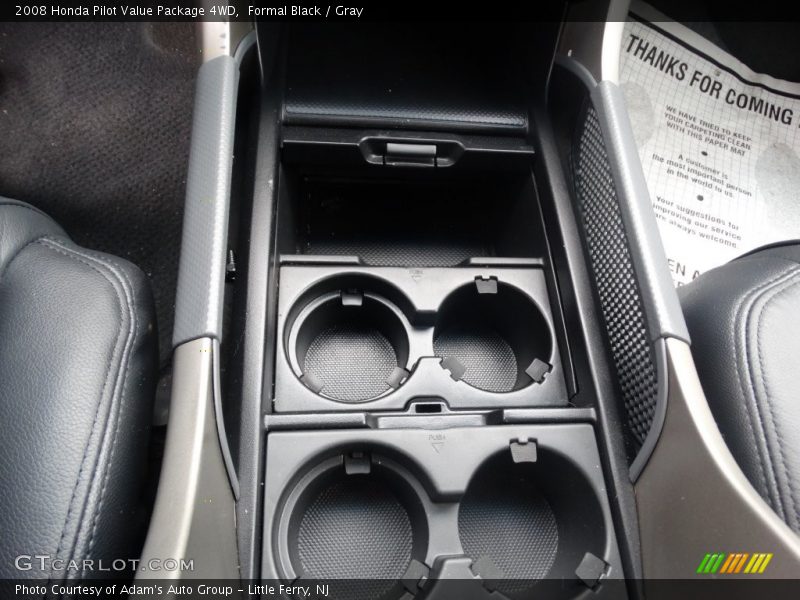 Formal Black / Gray 2008 Honda Pilot Value Package 4WD