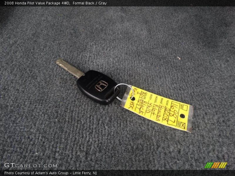 Formal Black / Gray 2008 Honda Pilot Value Package 4WD