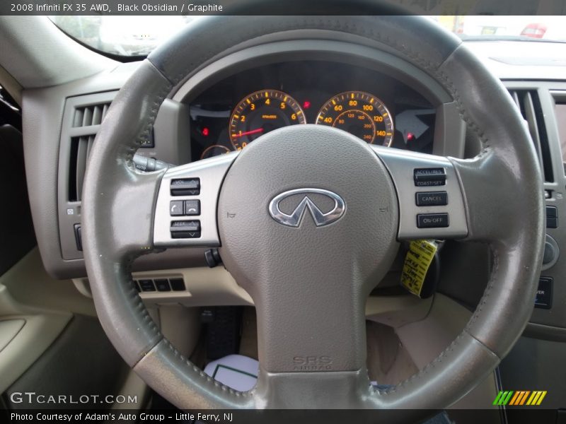 Black Obsidian / Graphite 2008 Infiniti FX 35 AWD