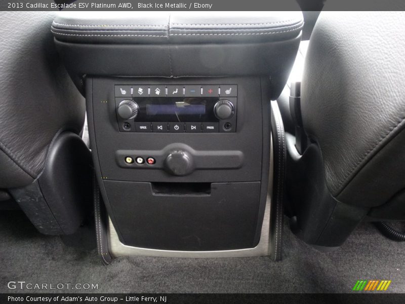 Black Ice Metallic / Ebony 2013 Cadillac Escalade ESV Platinum AWD