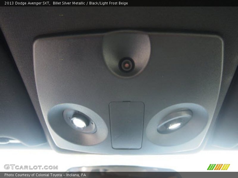 Billet Silver Metallic / Black/Light Frost Beige 2013 Dodge Avenger SXT