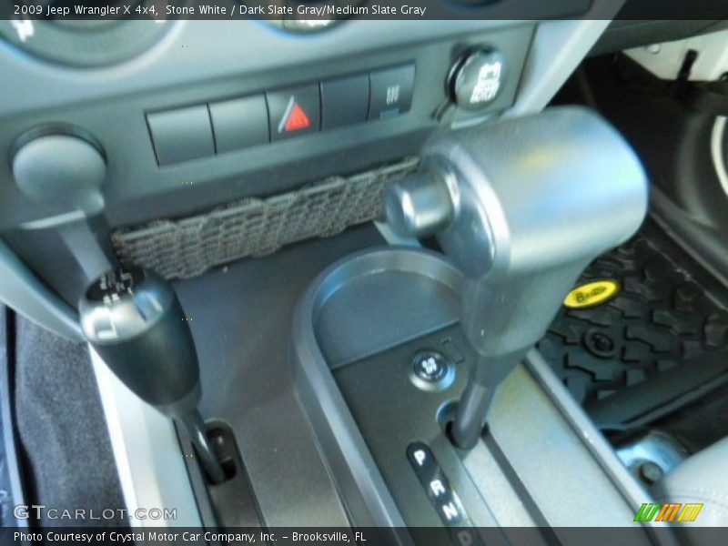 Stone White / Dark Slate Gray/Medium Slate Gray 2009 Jeep Wrangler X 4x4