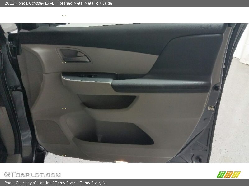 Polished Metal Metallic / Beige 2012 Honda Odyssey EX-L