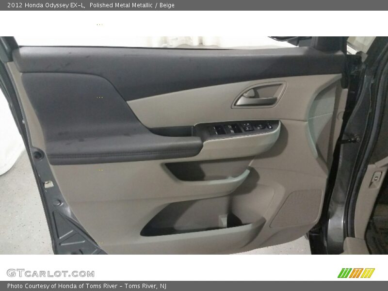 Polished Metal Metallic / Beige 2012 Honda Odyssey EX-L