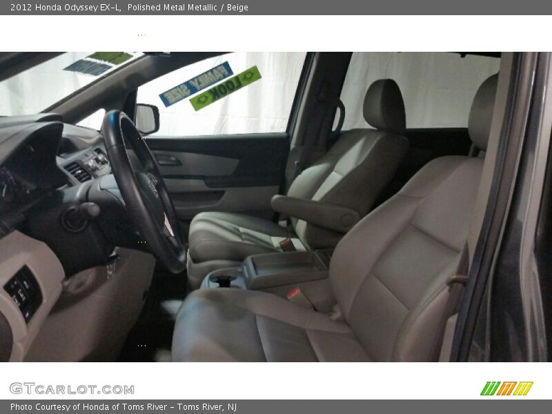 Polished Metal Metallic / Beige 2012 Honda Odyssey EX-L