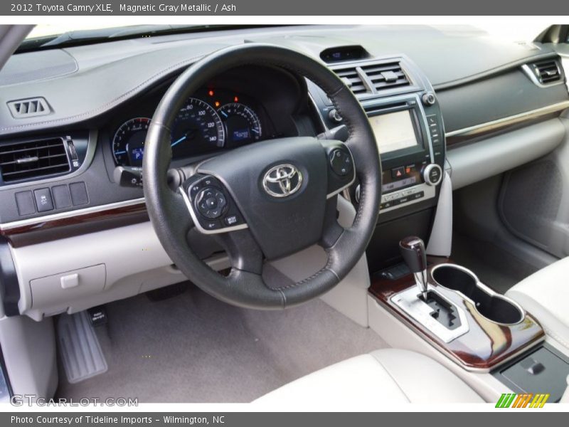 Magnetic Gray Metallic / Ash 2012 Toyota Camry XLE