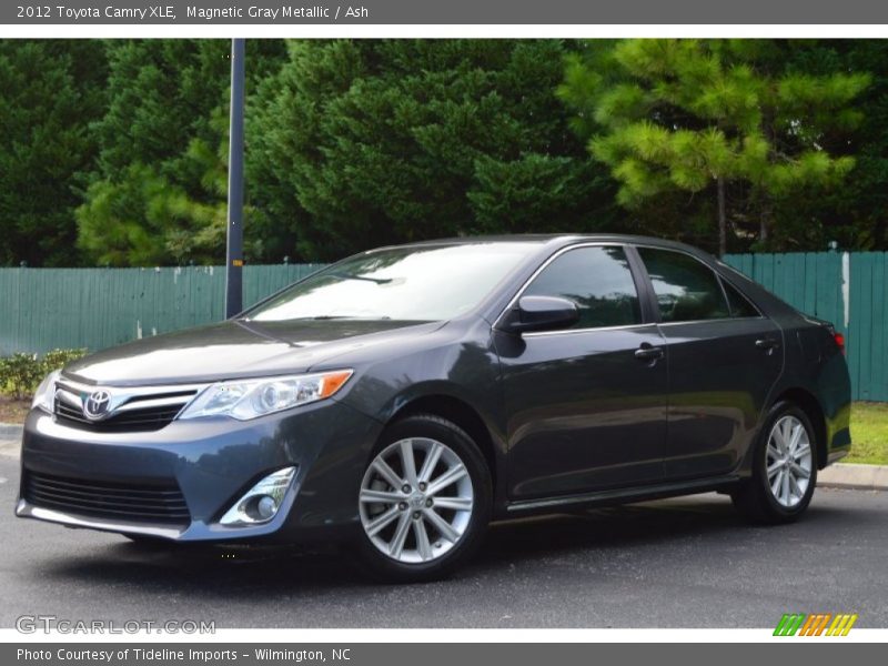 Magnetic Gray Metallic / Ash 2012 Toyota Camry XLE