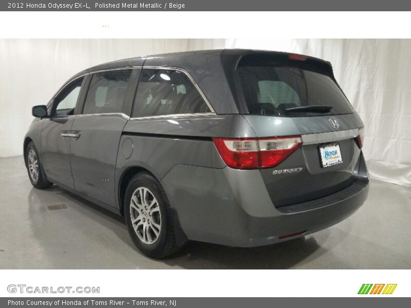 Polished Metal Metallic / Beige 2012 Honda Odyssey EX-L