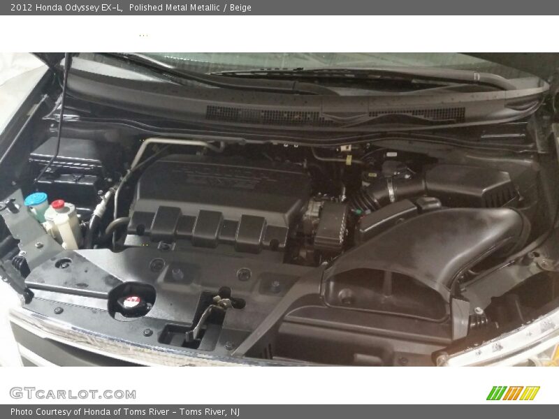 Polished Metal Metallic / Beige 2012 Honda Odyssey EX-L