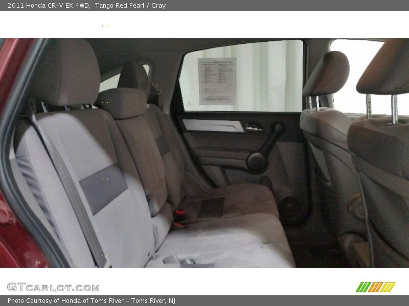 Tango Red Pearl / Gray 2011 Honda CR-V EX 4WD