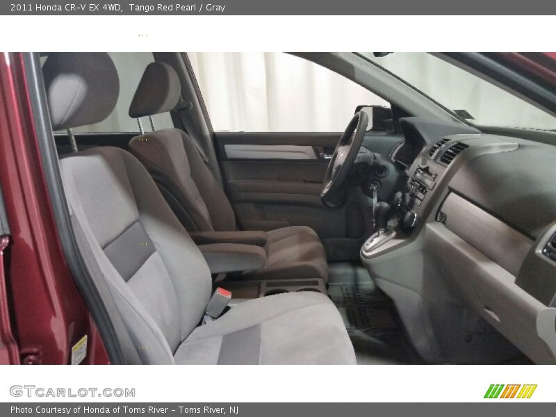 Tango Red Pearl / Gray 2011 Honda CR-V EX 4WD