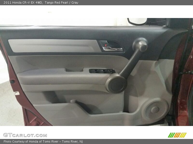 Tango Red Pearl / Gray 2011 Honda CR-V EX 4WD