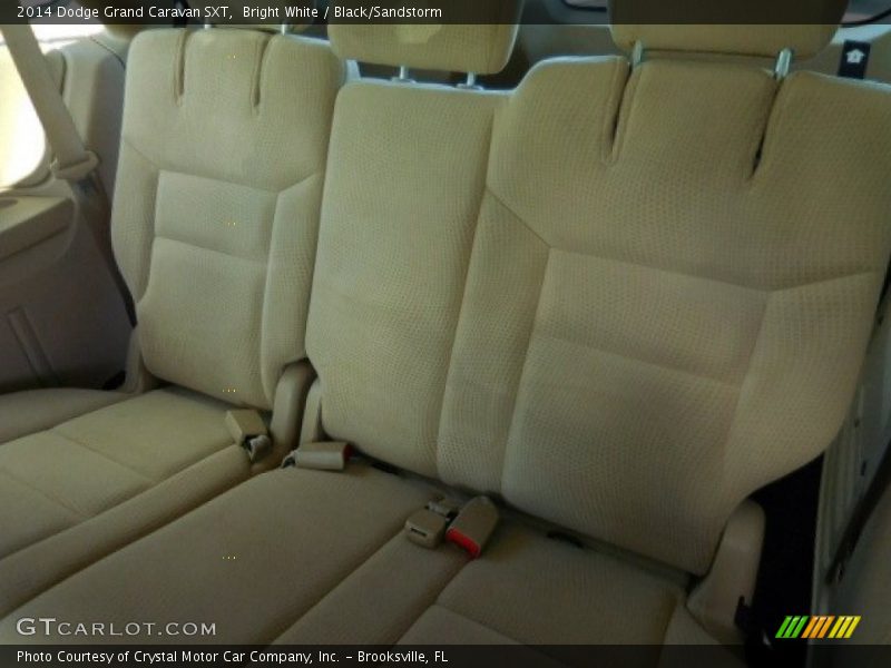 Bright White / Black/Sandstorm 2014 Dodge Grand Caravan SXT