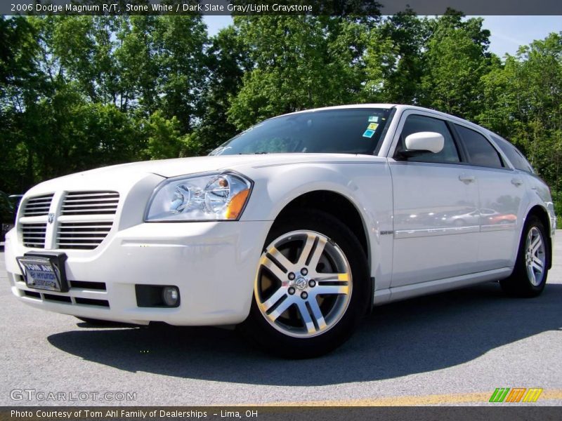 Stone White / Dark Slate Gray/Light Graystone 2006 Dodge Magnum R/T