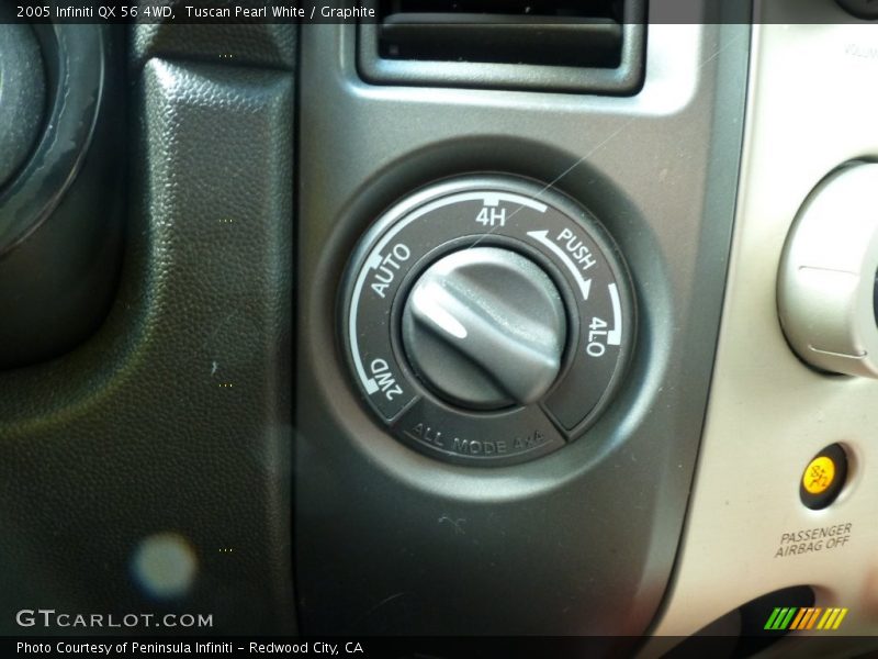 Tuscan Pearl White / Graphite 2005 Infiniti QX 56 4WD