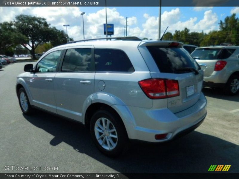 Bright Silver Metallic / Black 2014 Dodge Journey SXT