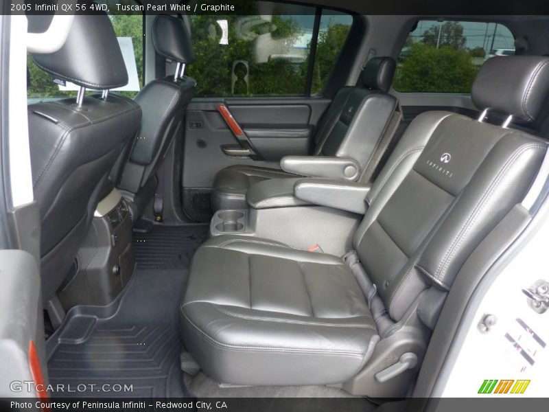 Tuscan Pearl White / Graphite 2005 Infiniti QX 56 4WD