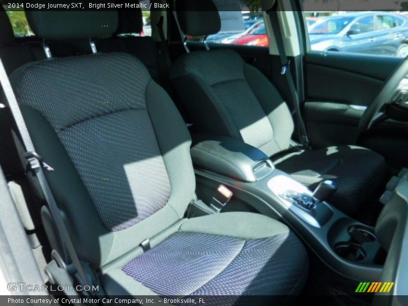 Bright Silver Metallic / Black 2014 Dodge Journey SXT