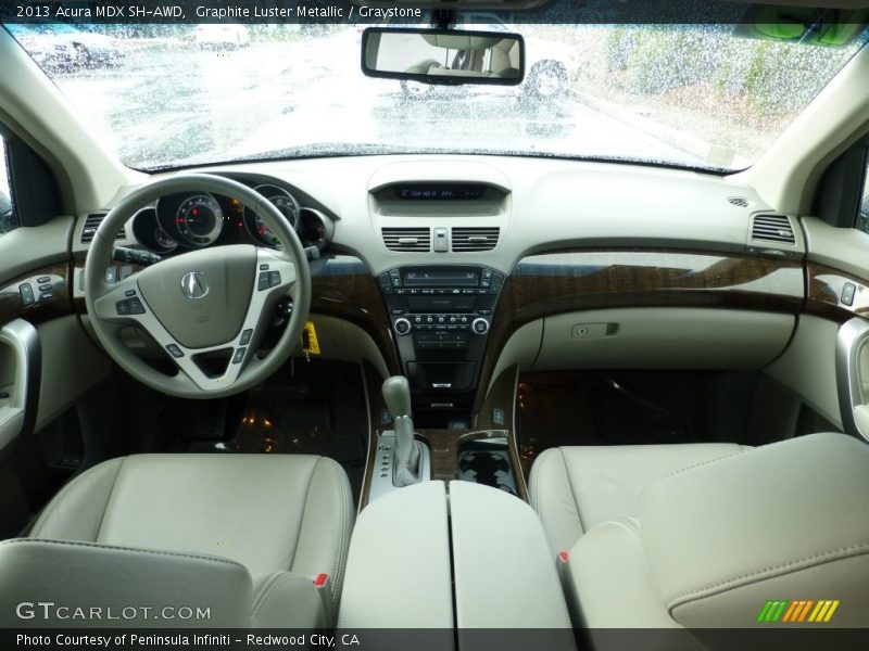 Graphite Luster Metallic / Graystone 2013 Acura MDX SH-AWD