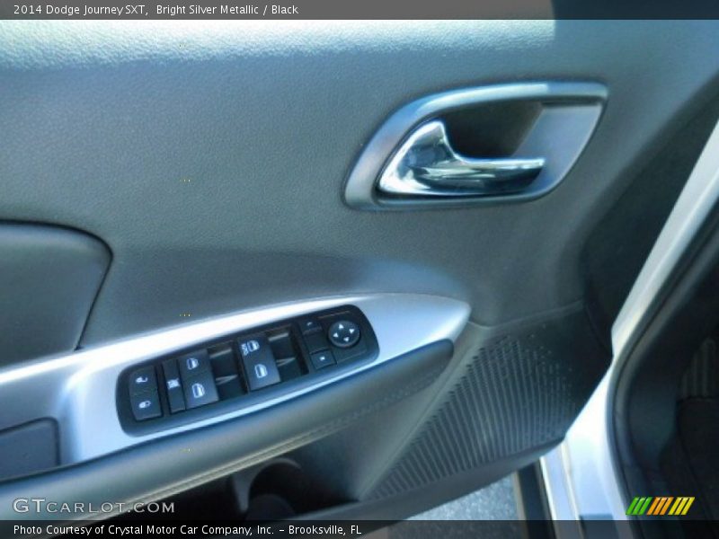 Bright Silver Metallic / Black 2014 Dodge Journey SXT