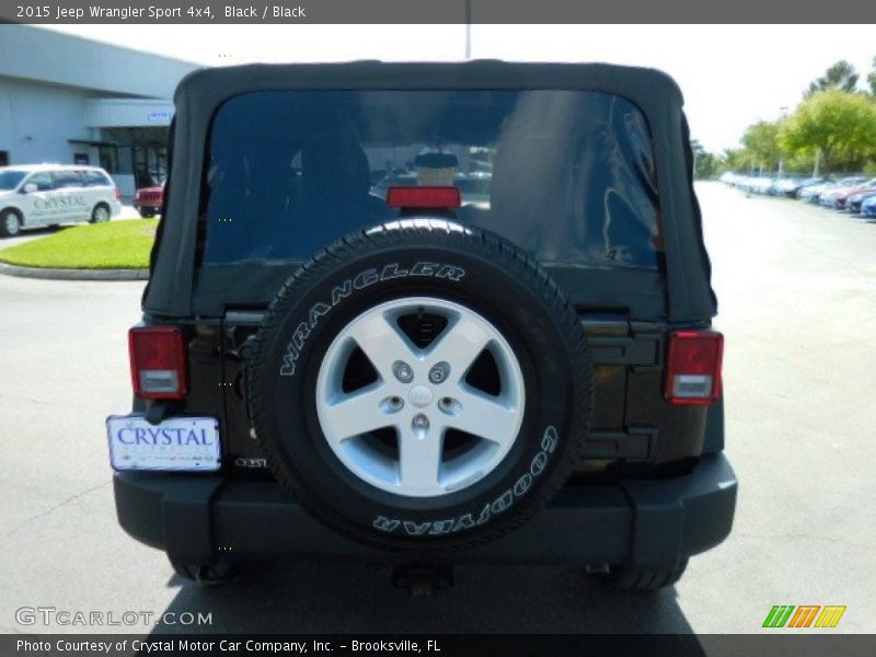 Black / Black 2015 Jeep Wrangler Sport 4x4