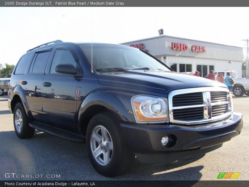 Patriot Blue Pearl / Medium Slate Gray 2005 Dodge Durango SLT