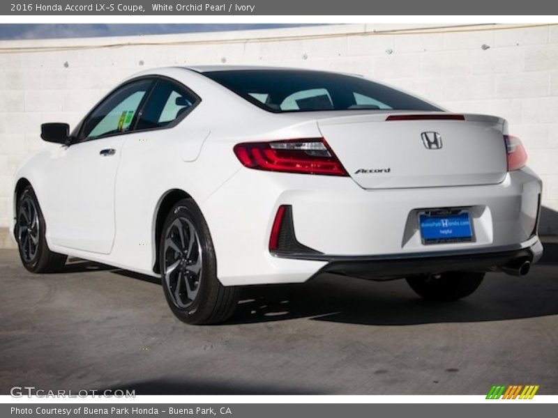 White Orchid Pearl / Ivory 2016 Honda Accord LX-S Coupe