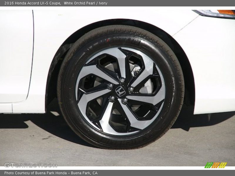 White Orchid Pearl / Ivory 2016 Honda Accord LX-S Coupe