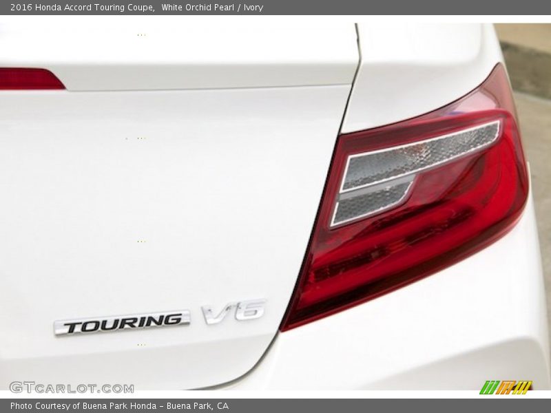 White Orchid Pearl / Ivory 2016 Honda Accord Touring Coupe