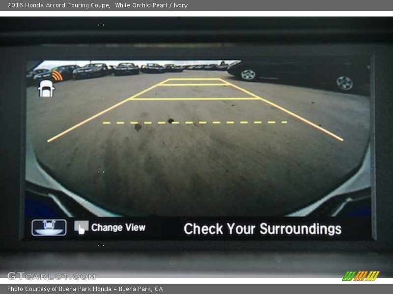 White Orchid Pearl / Ivory 2016 Honda Accord Touring Coupe