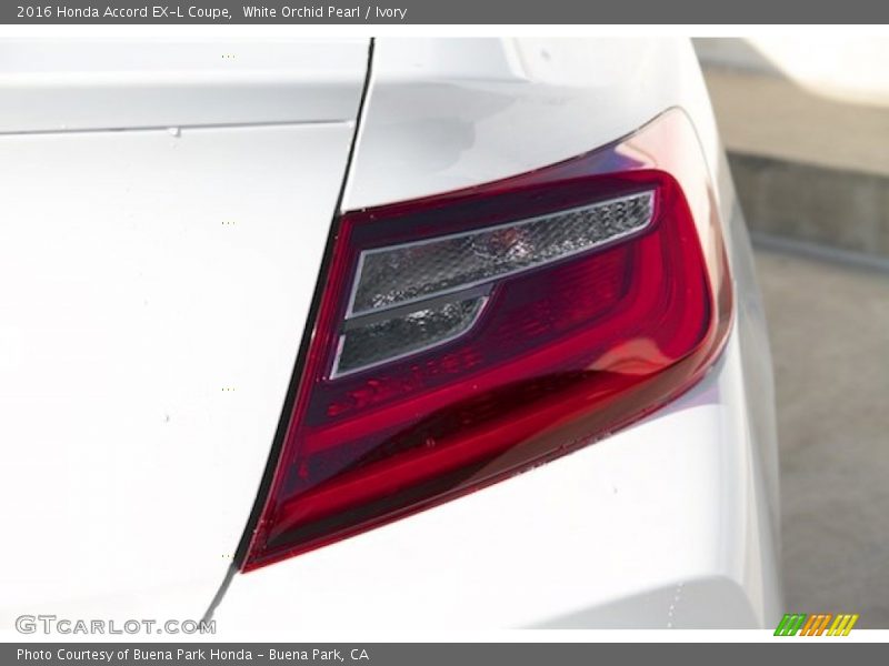 White Orchid Pearl / Ivory 2016 Honda Accord EX-L Coupe