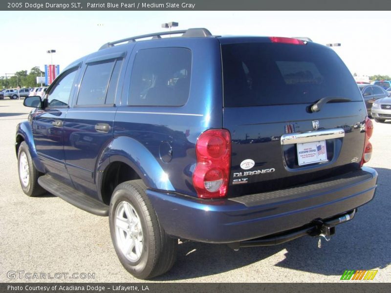 Patriot Blue Pearl / Medium Slate Gray 2005 Dodge Durango SLT