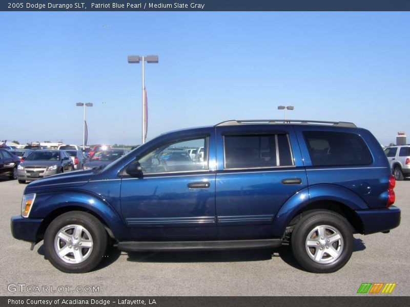Patriot Blue Pearl / Medium Slate Gray 2005 Dodge Durango SLT