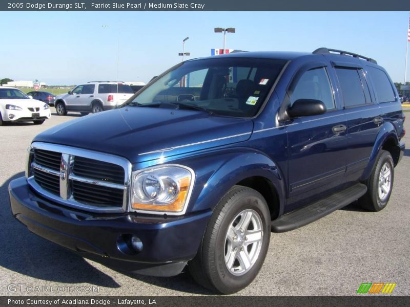 Patriot Blue Pearl / Medium Slate Gray 2005 Dodge Durango SLT