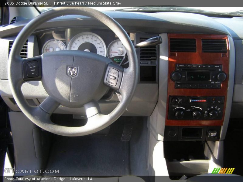 Patriot Blue Pearl / Medium Slate Gray 2005 Dodge Durango SLT