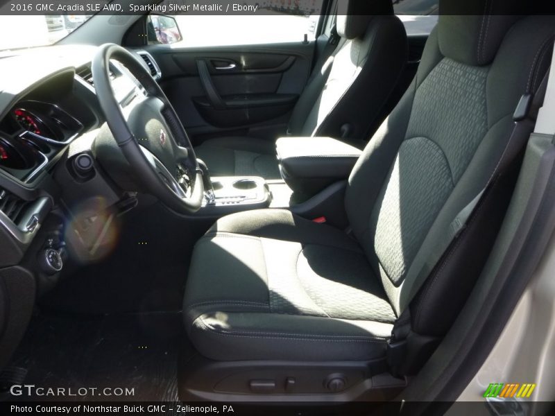 Sparkling Silver Metallic / Ebony 2016 GMC Acadia SLE AWD